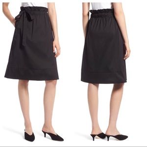 Halogen Side Tie Midi Skirt